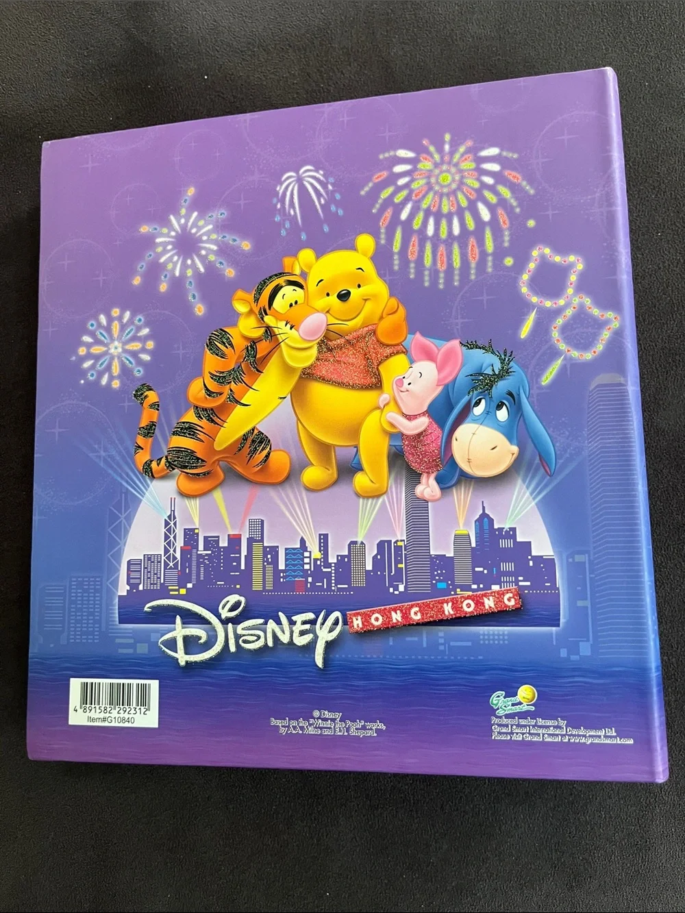 Brand new never used Disney Purple Winnie the Pooh & Friends photo album